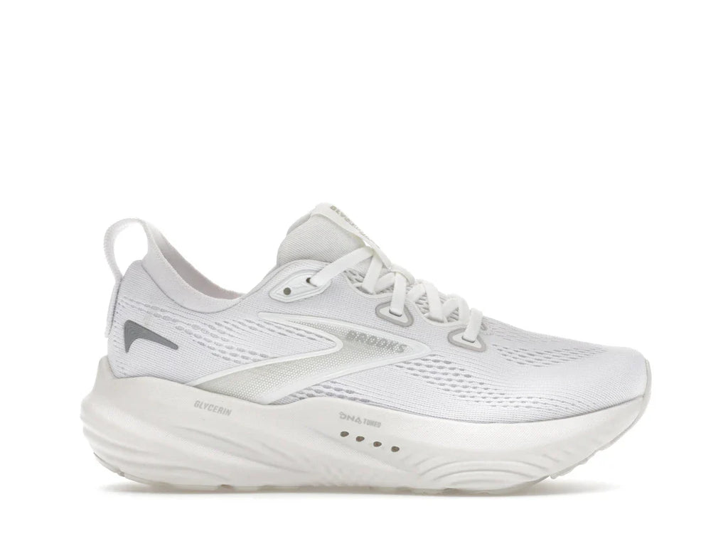 Brooks Glycerin 22 White White Grey (Damen)