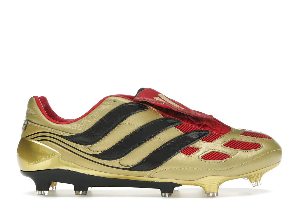 adidas Predator Precision FG Zinedine Zidane Gold Metallic Hergestellt in Deutschland