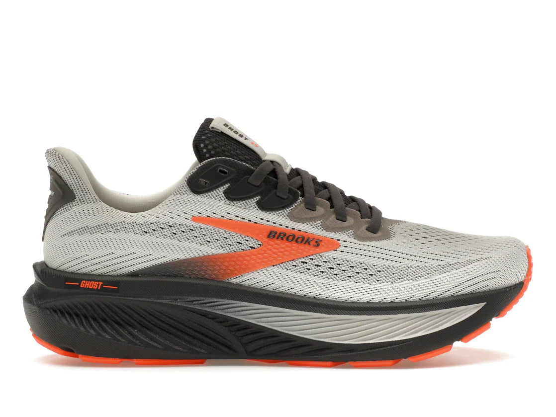Brooks Ghost 17 Oyster Mushroom Orange Ebony