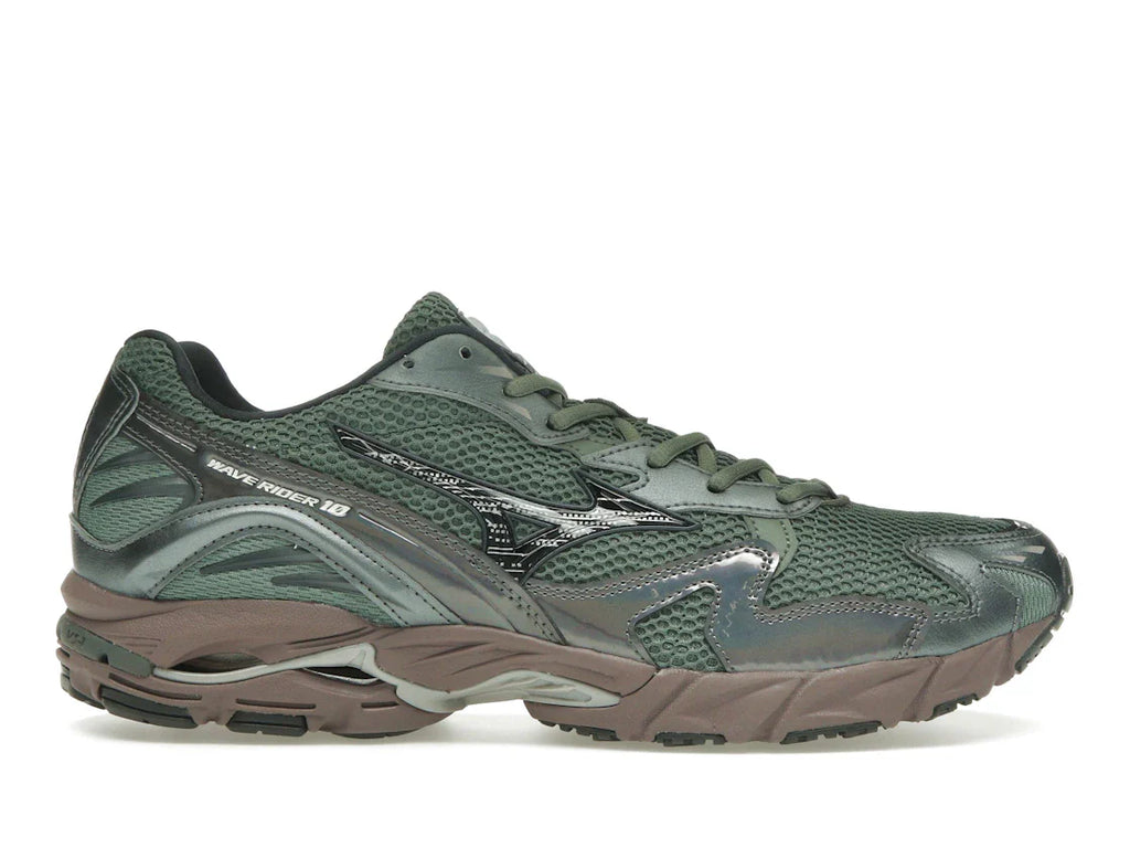 Mizuno Wave Rider 10 Agave Grün Schwarz