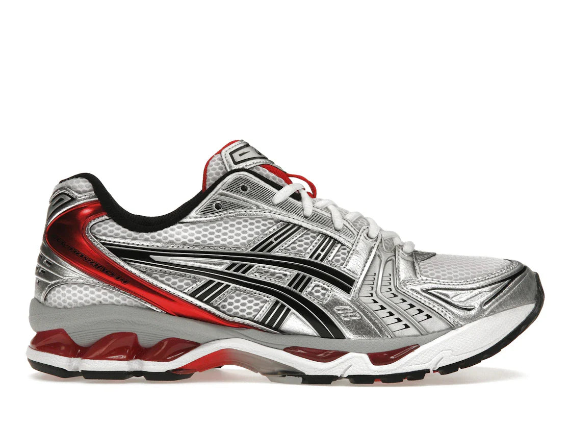 ASICS Gel-Kayano 14 Weiß Klassisches Rot