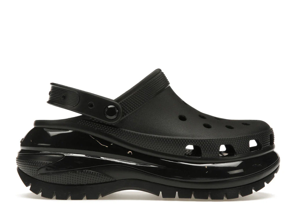 Crocs Classic Mega Crush Clog Schwarz