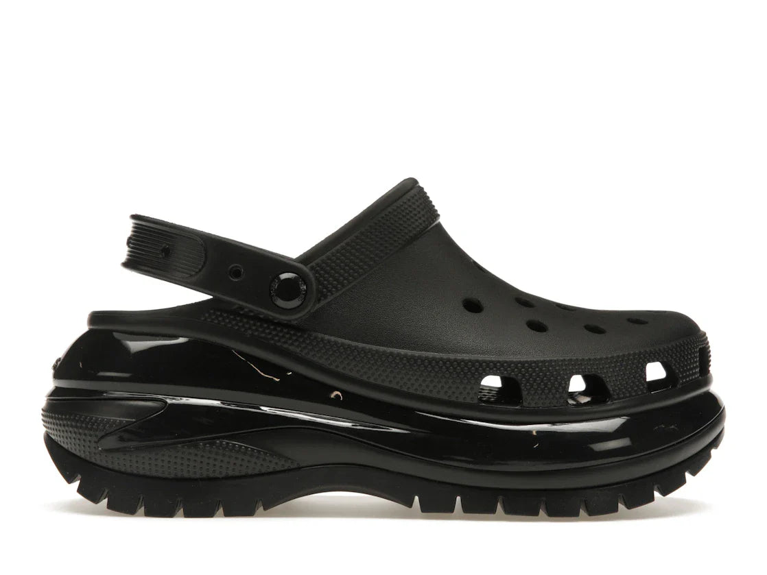 Crocs Classic Mega Crush Clog Schwarz