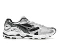Mizuno Wave Rider 10 Weiß Silber Schwarz
