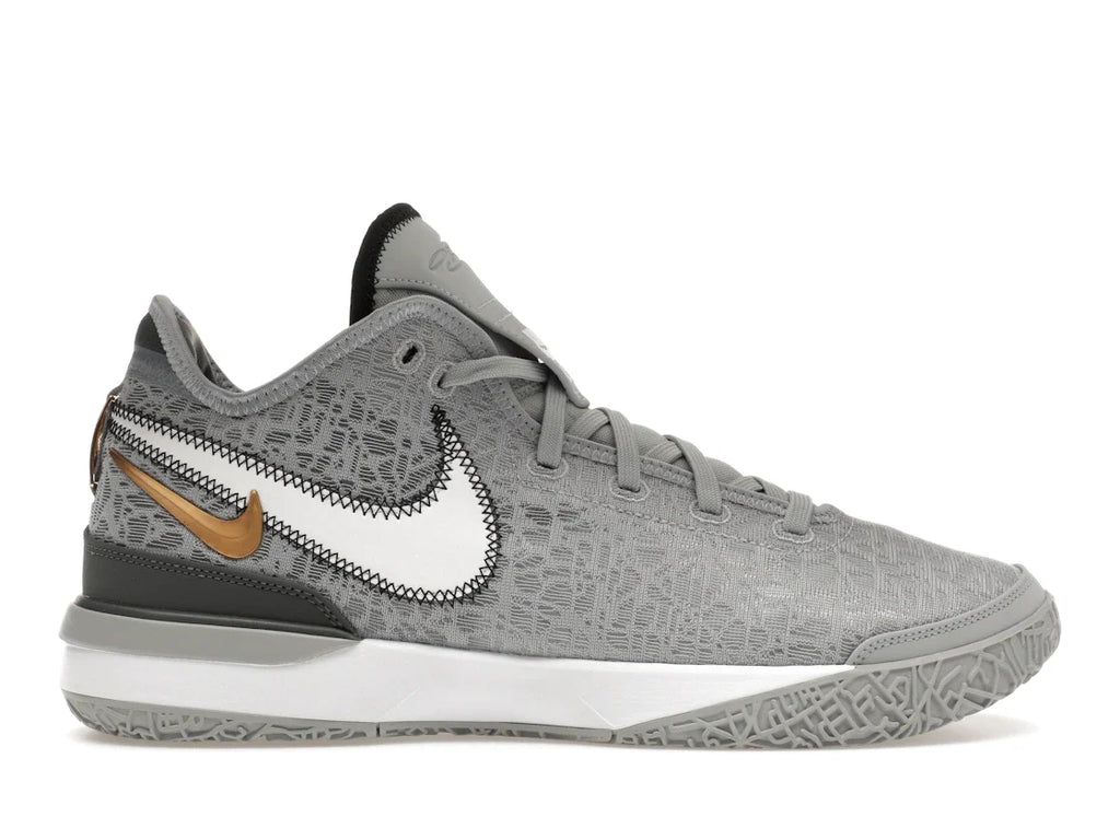 Nike Zoom LeBron NXXT Gen Wolf Gray Metallic Gold