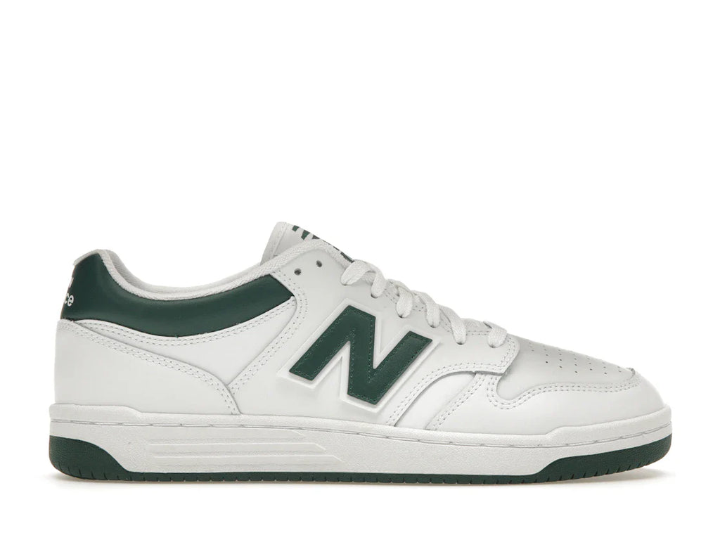 New Balance 480 Weiß Nachtsichtgrün