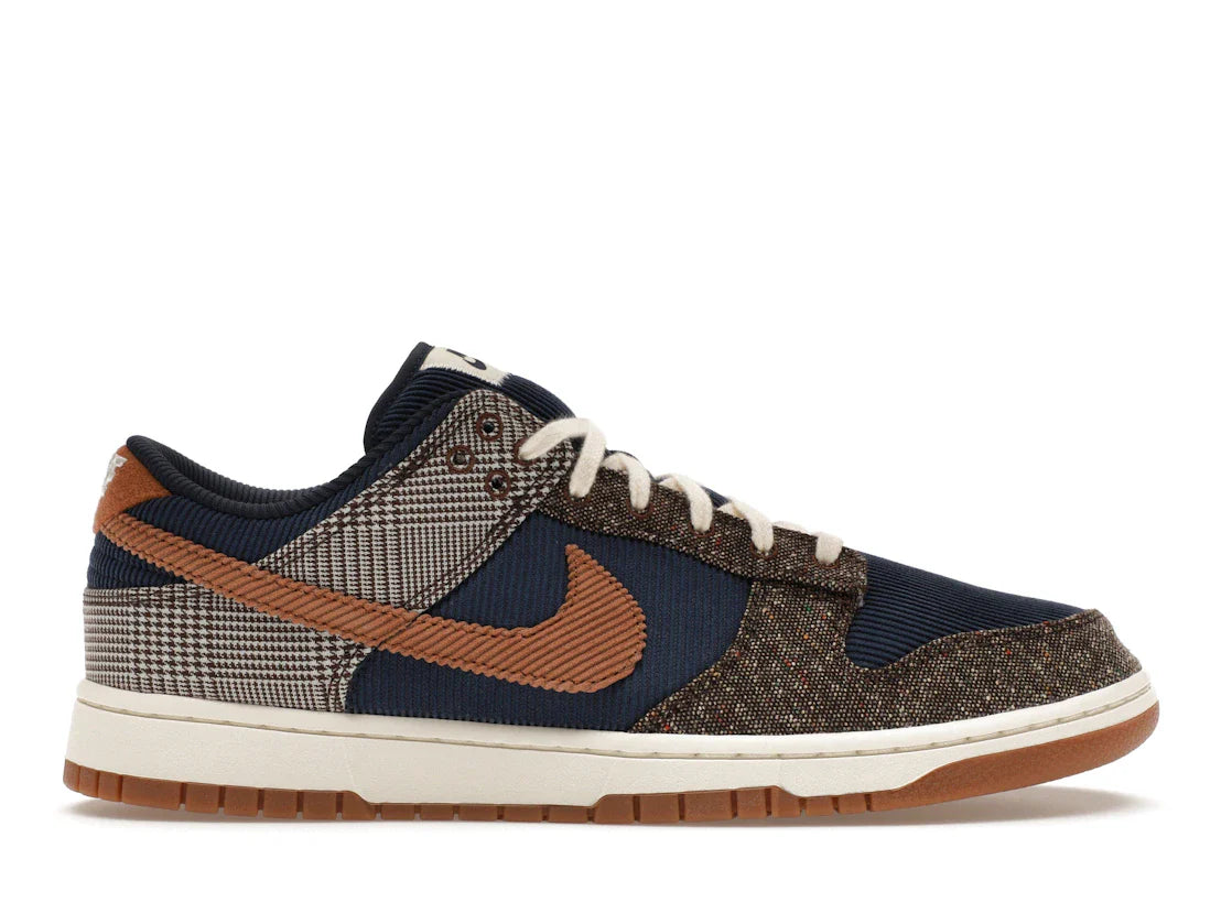 Nike Dunk Low Tweed Midnight Navy Cord