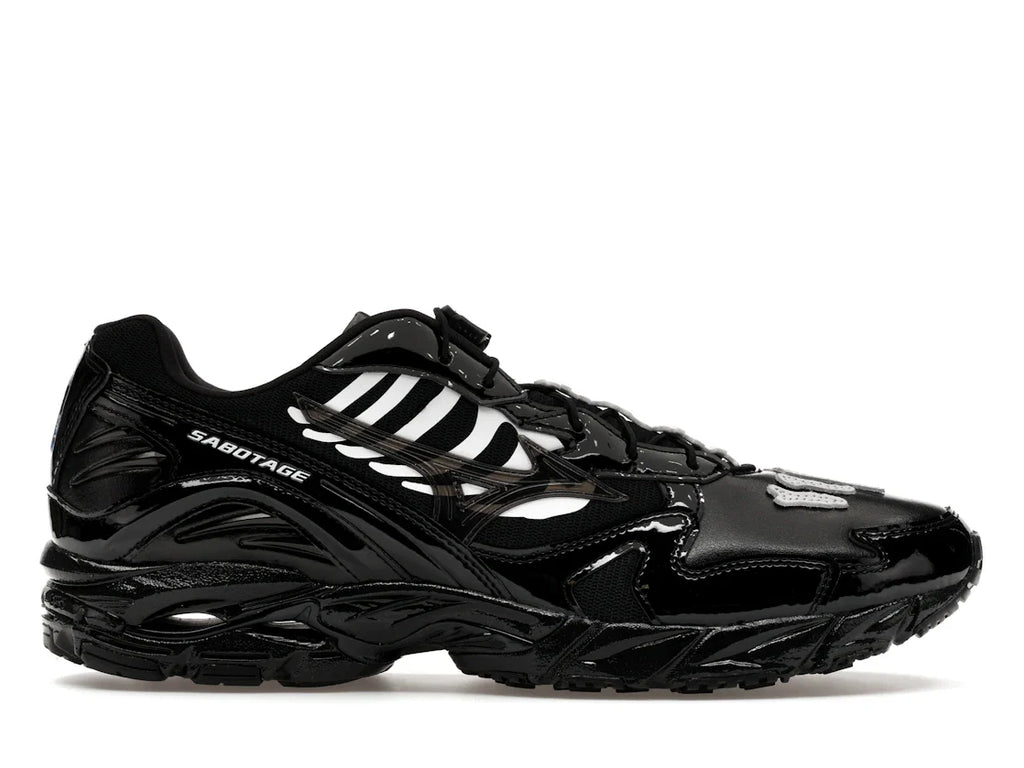 Mizuno Wave Rider 10 x Sabotage (SBTG) Schwarz Schwarz Weiß