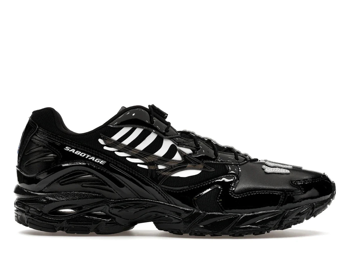 Mizuno Wave Rider 10 x Sabotage (SBTG) Schwarz Schwarz Weiß
