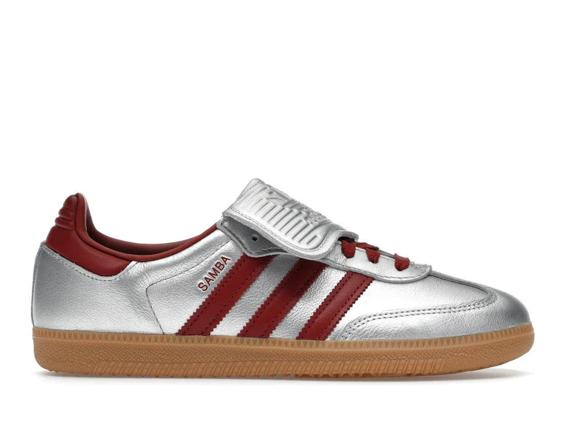 adidas Samba LT Silber Metallic Ruby Gum (Damen)