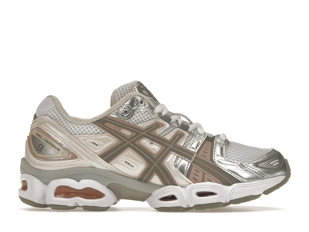 ASICS Gel-Nimbus 9 White Oatmeal (Damen)