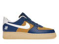 Nike Air Force 1 Low SP Undefeated 5 On It Blau Gelb Croc