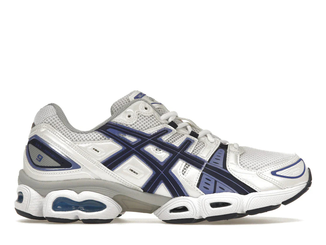 ASICS Gel-Nimbus 9 Weiß Indigo Blau