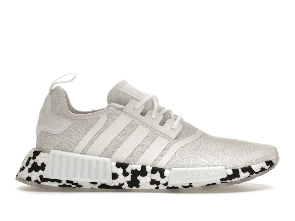 adidas NMD R1 Weiß gesprenkelte Camouflage-Sohle