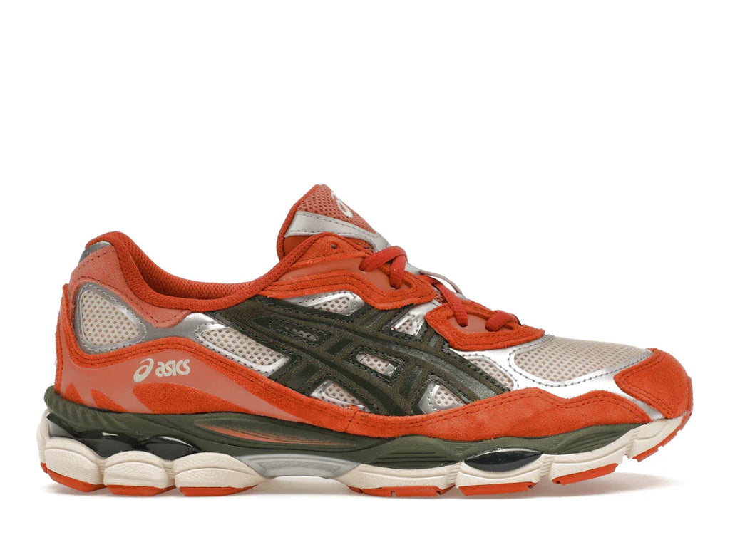 ASICS Gel-NYC Haferflockenwaldgrün Orange