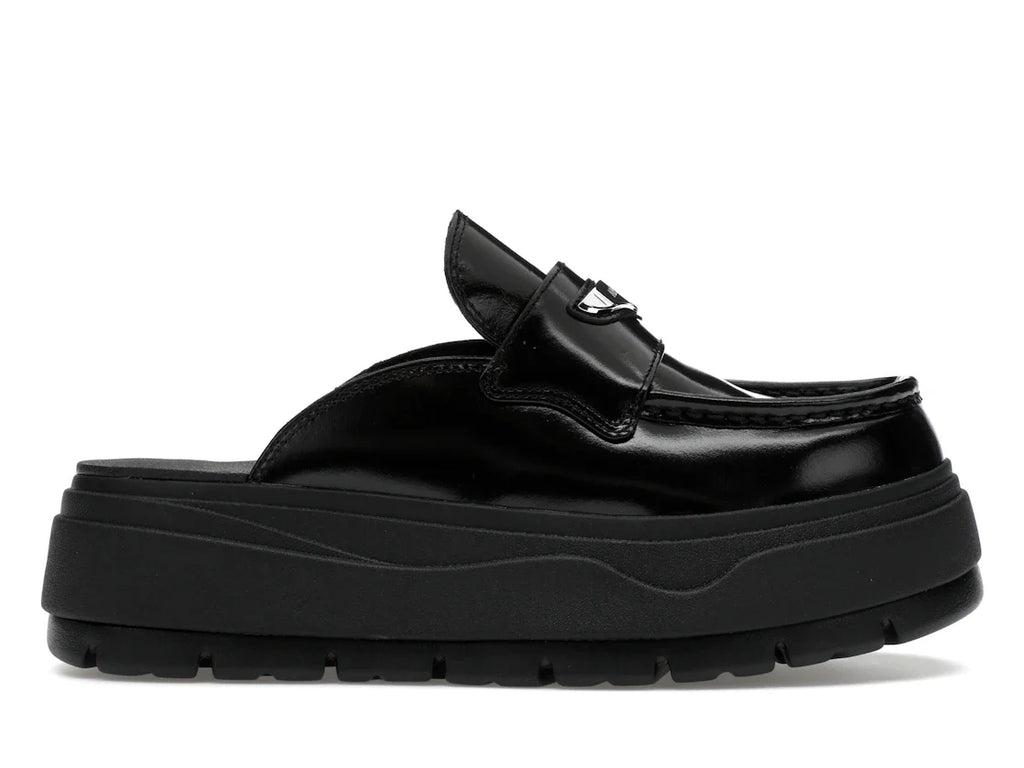 Jordan Mule Schwarz Metallic Silber (Damen)