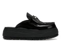 Jordan Mule Schwarz Metallic Silber (Damen)
