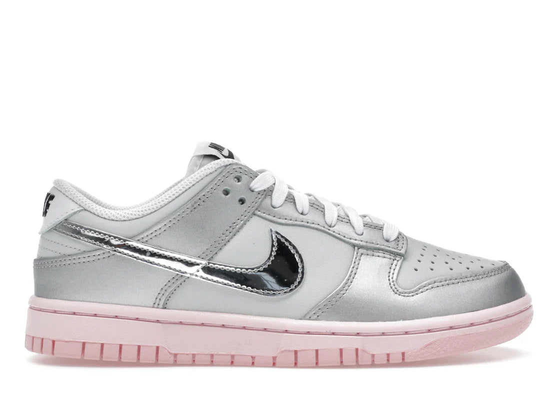 Nike Dunk Low LX Metallic Silver Pink Foam (Damen)