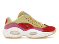 Reebok Question Low BBC Ice Cream Running Dog Gelb Rot