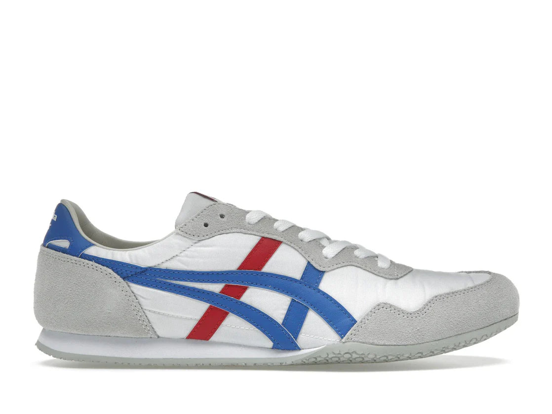 Onitsuka Tiger Serrano Weiß Directoire Blau Rot