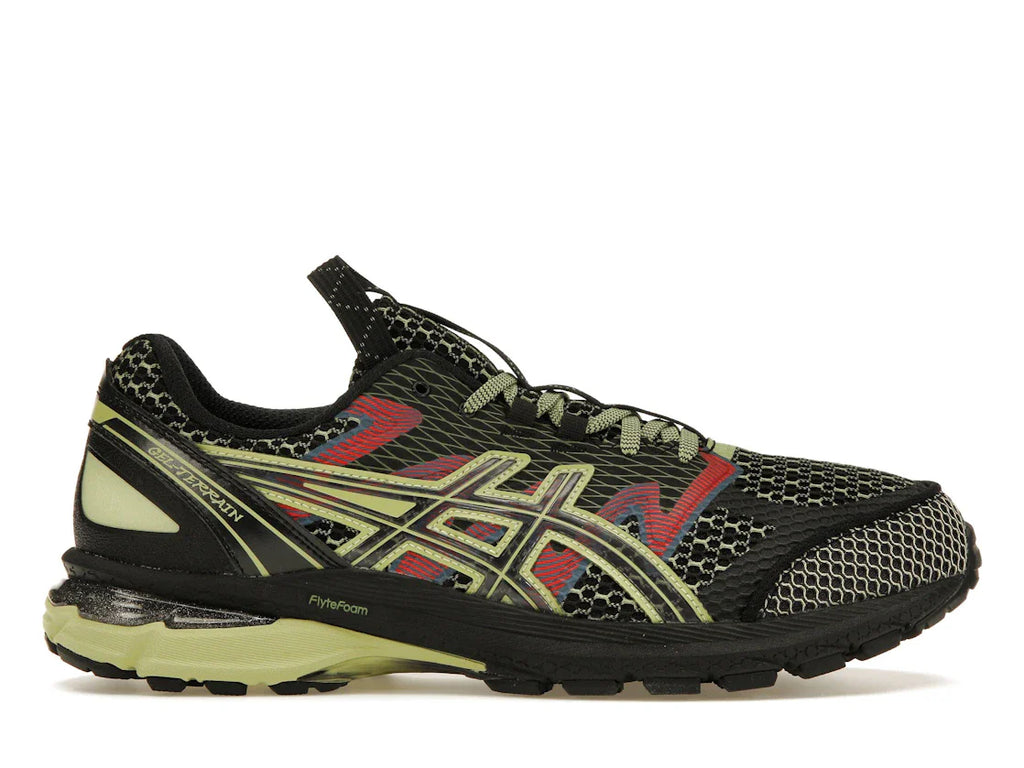 ASICS US4-S Gel-Terrain Kiko Kostadinov Schwarz Neon Limette