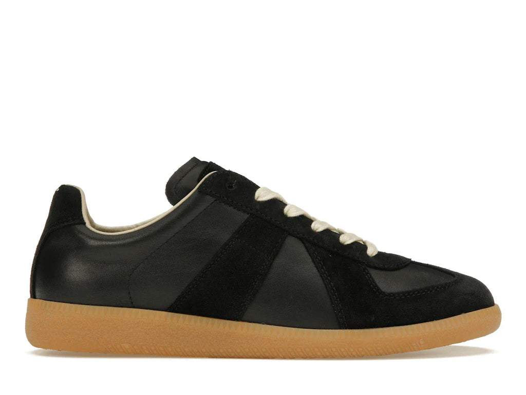 Maison Margiela Replika Deutsche Armee-Trainer (GATs) Schwarzer Gummi