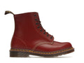 Dr. Martens 1460 Vintage Schnürstiefel, hergestellt in England, oxbloodfarben, Quilon
