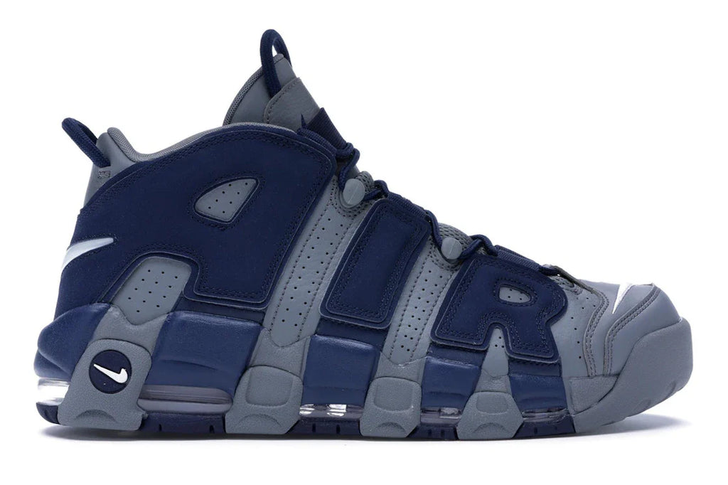 Nike Air More Uptempo Cool Gray Midnight Navy