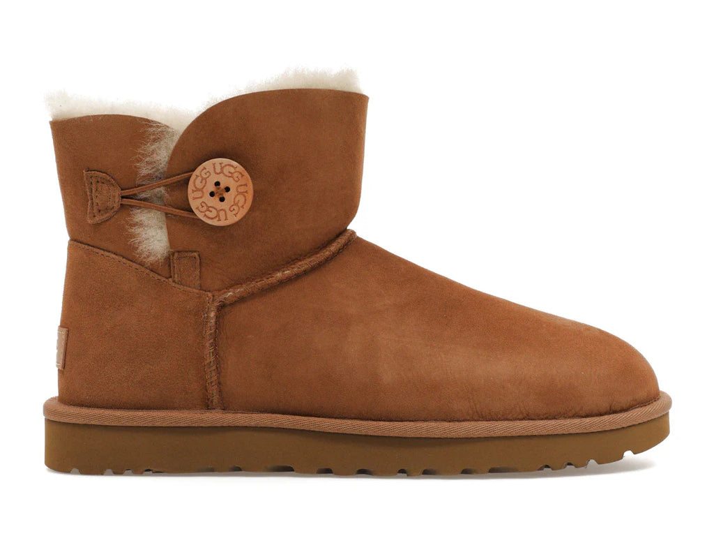UGG Mini Bailey Button II Kastanie (Damen)