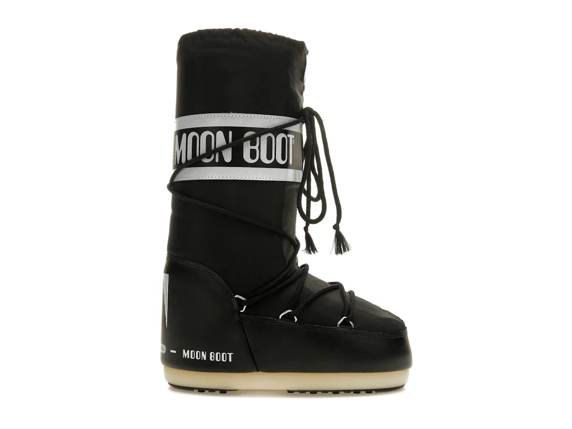 Moon Boot Icon Nylonstiefel Schwarz
