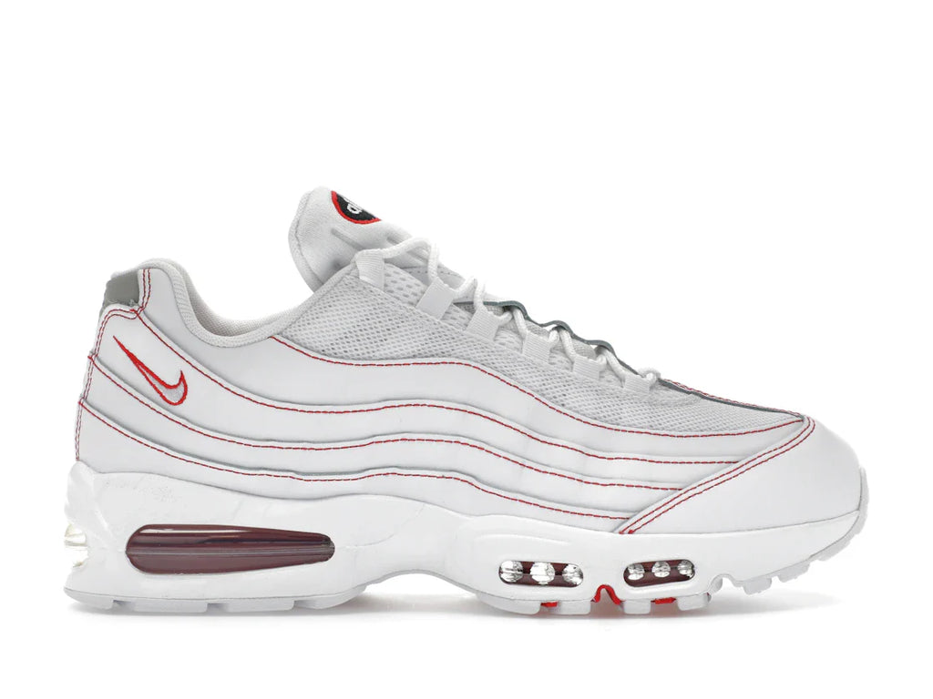 Nike Air Max 95 OG Big Bubble Weiß Universitätsrot
