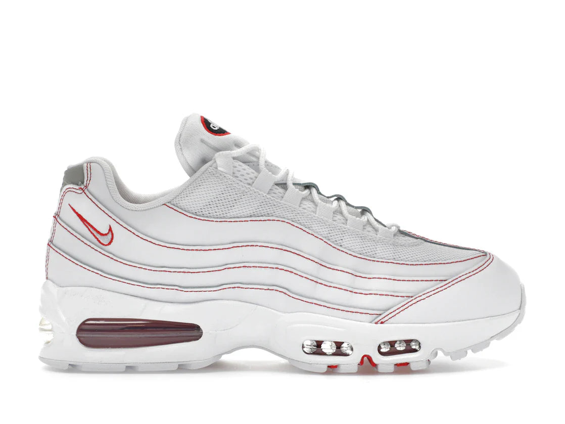 Nike Air Max 95 OG Big Bubble Weiß Universitätsrot