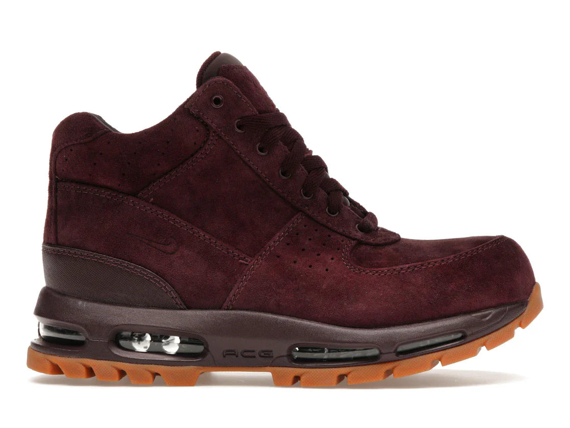 Nike Air Max Goadome Tiefburgunderfarbenes Wildleder