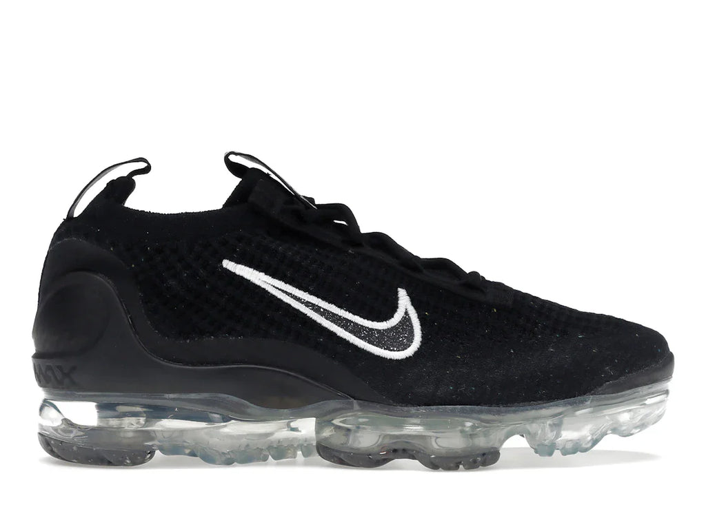 Nike Air VaporMax 2021 FK Schwarz Metallic Silber (Damen)