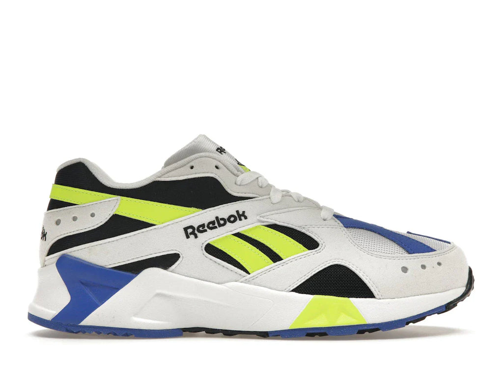 Reebok Aztrek Weiß Schwarz Kobaltgelb
