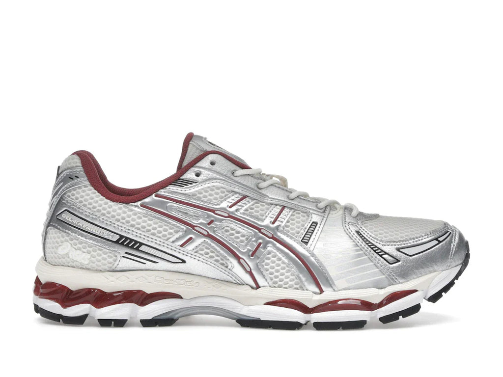 ASICS Gel-Kayano 12.1 Silber Burgund