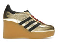 adidas x Gucci Gazelle Wedge Gold Metallic Black (Damen)