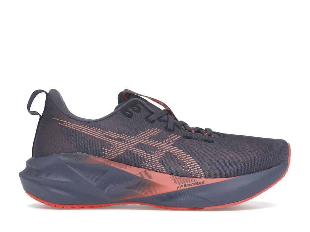 ASICS Novablast 5 Grauviolett Korallenriff