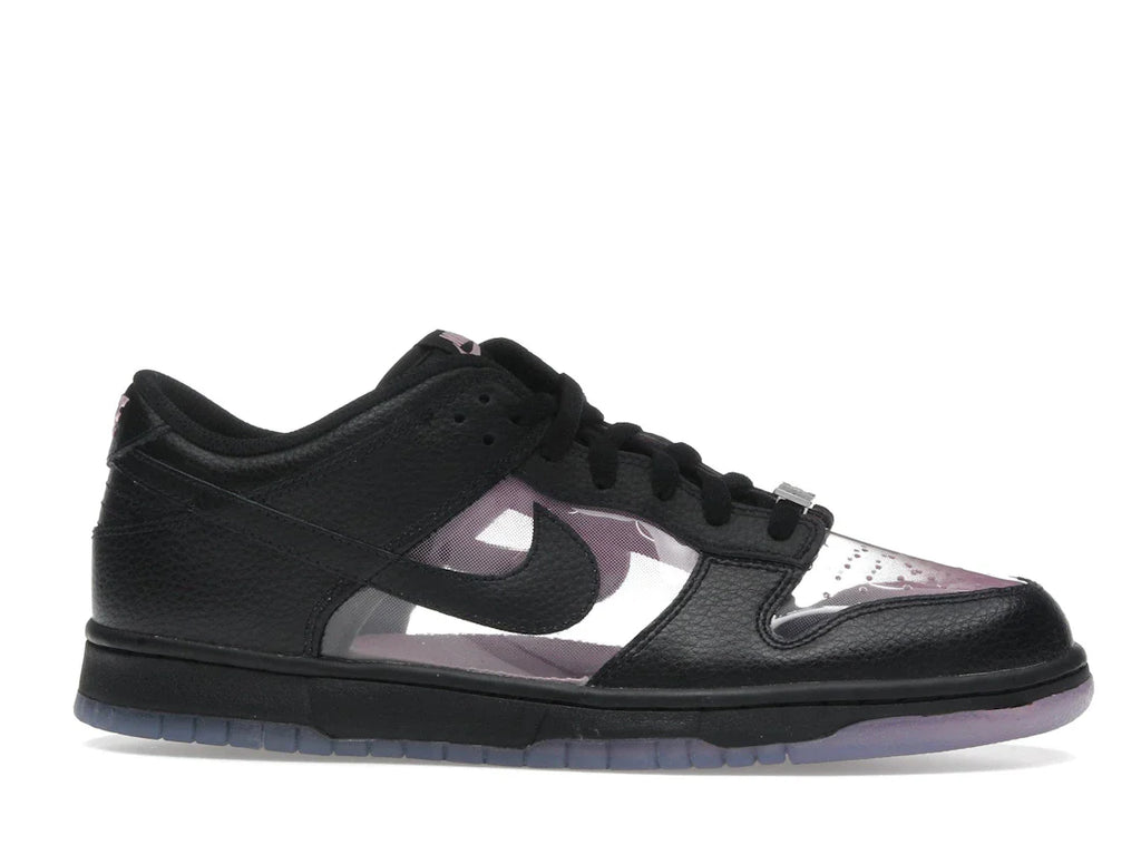 Nike Dunk Low Retro Transparent Schwarz Pink Rise