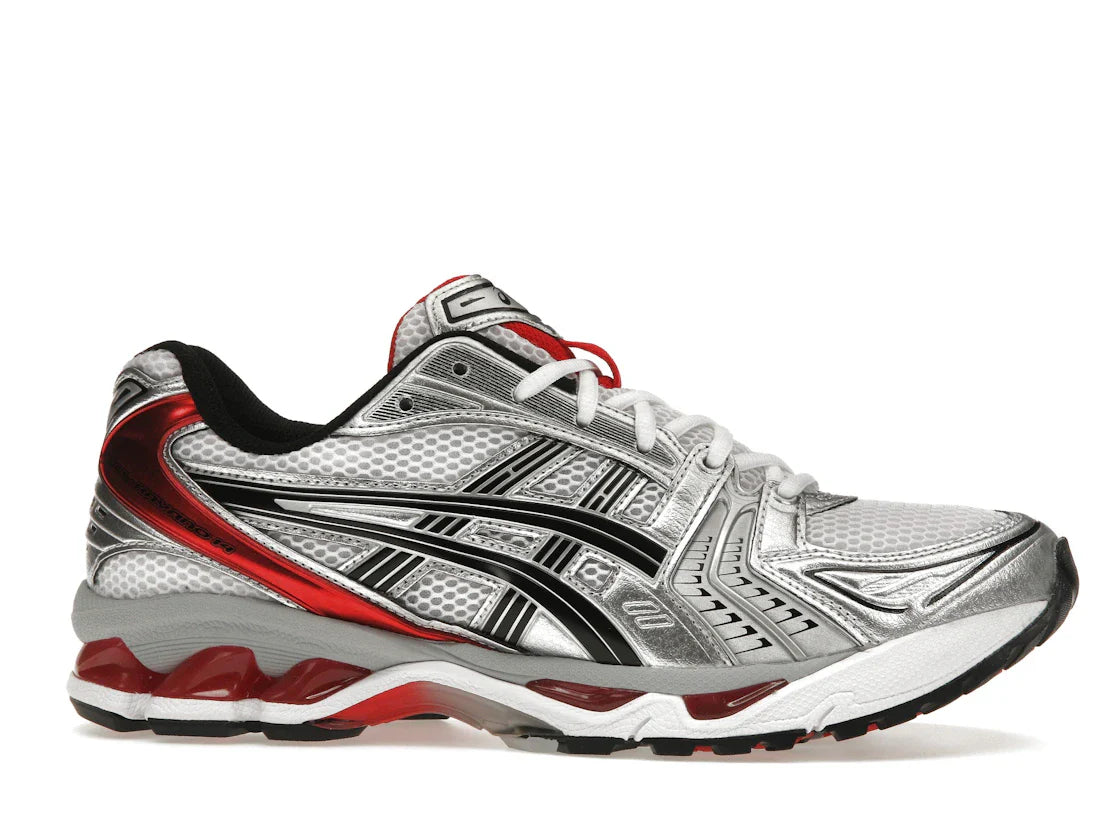 ASICS Gel-Kayano 14 Weiß Klassisches Rot