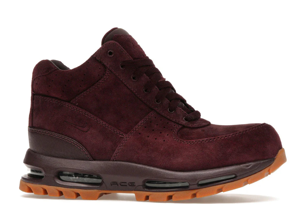 Nike Air Max Goadome Tiefburgunderfarbenes Wildleder