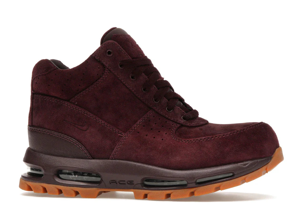 Nike Air Max Goadome Tiefburgunderfarbenes Wildleder