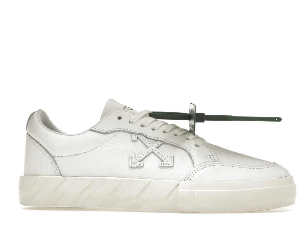 OFF-WHITE Vulc Low Leder Weiß SS22