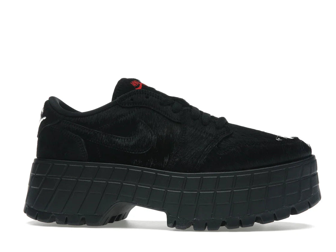 Jordan 1 Low Brooklyn Black Gym Red (Damen)
