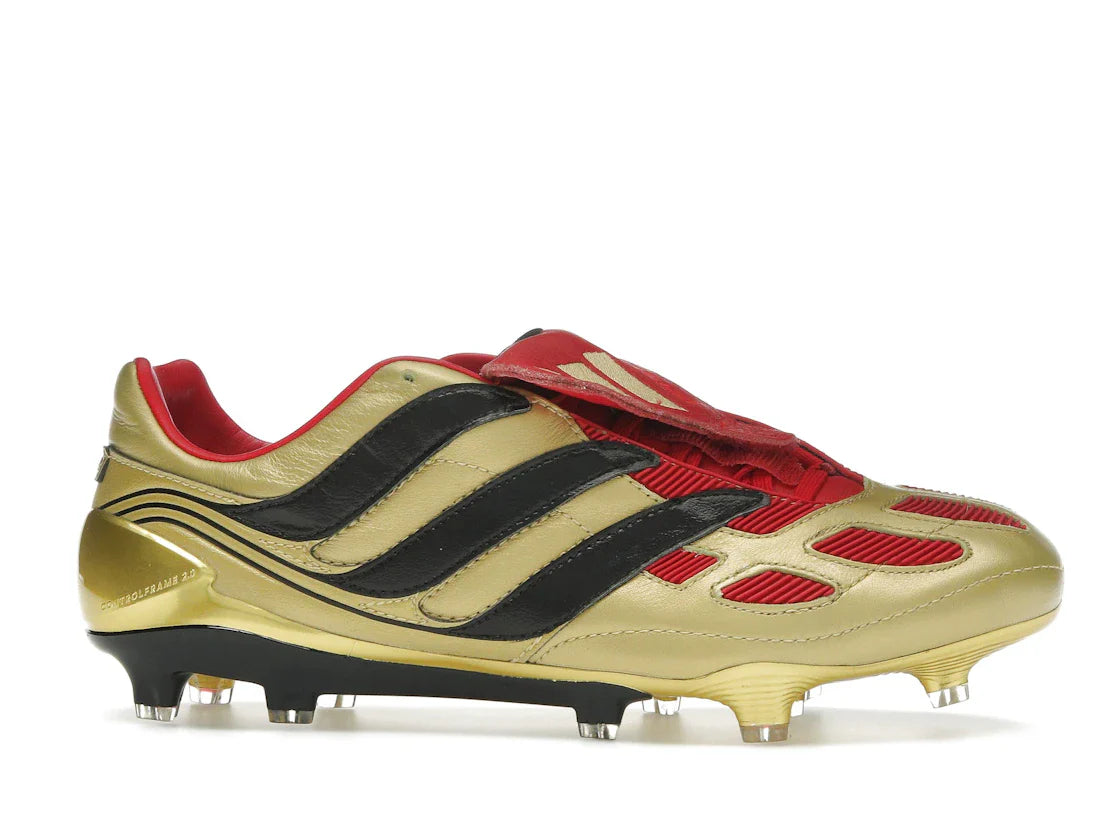 adidas Predator Precision FG Zinedine Zidane Gold Metallic Hergestellt in Deutschland