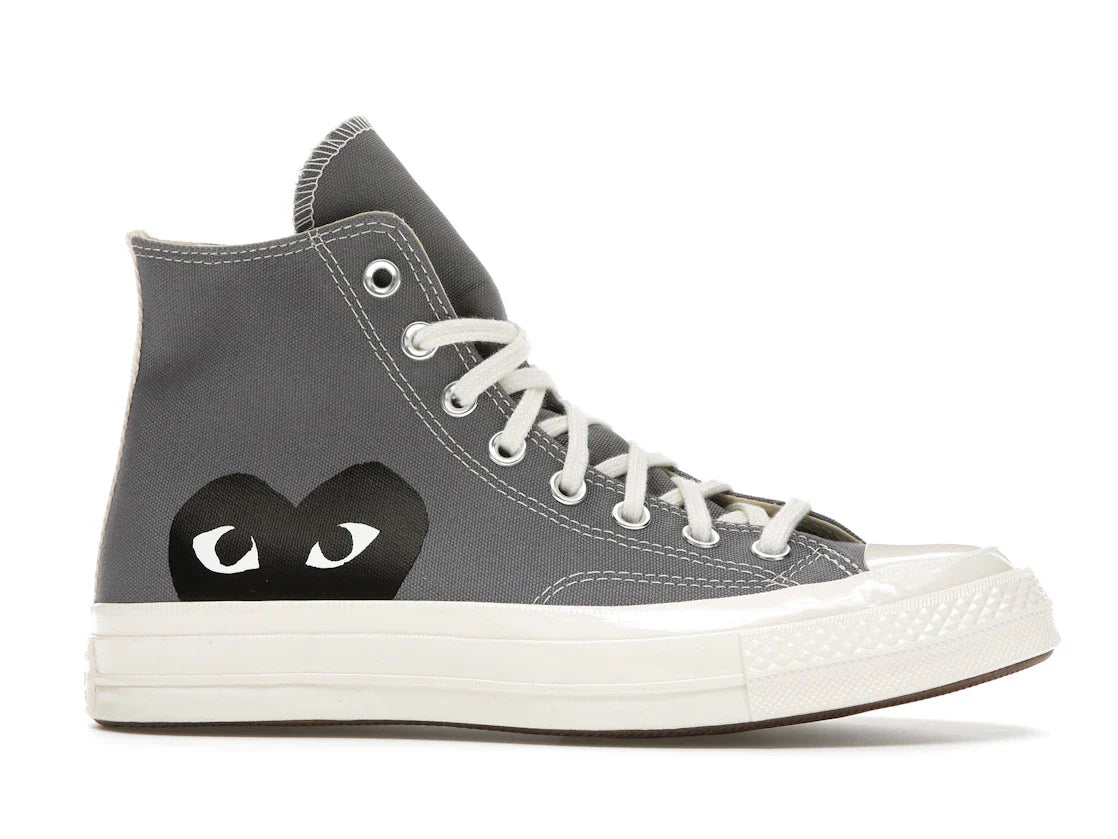 Converse Chuck Taylor All Star 70 Hi Comme des Garcons PLAY Grau