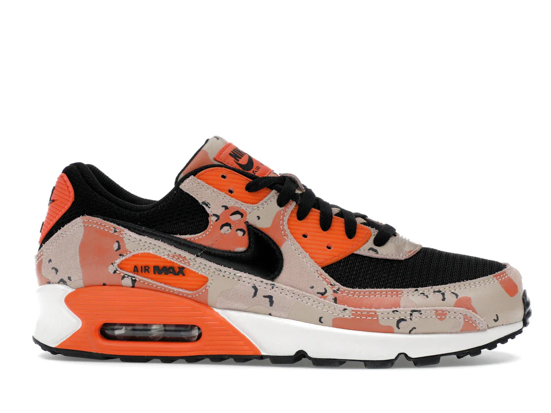 Nike Air Max 90 Premium Bio Beige Safety Orange Camo
