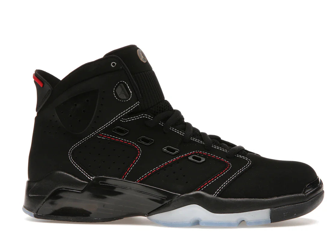 Jordan 6-17-23 Schwarz Weiß Rot Kontrastnähte