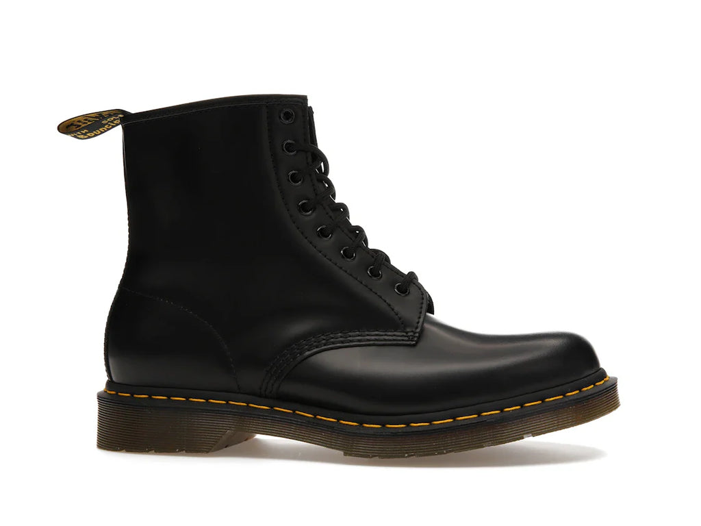 Dr. Martens 1460 Schnürstiefel aus Glattleder, Schwarz