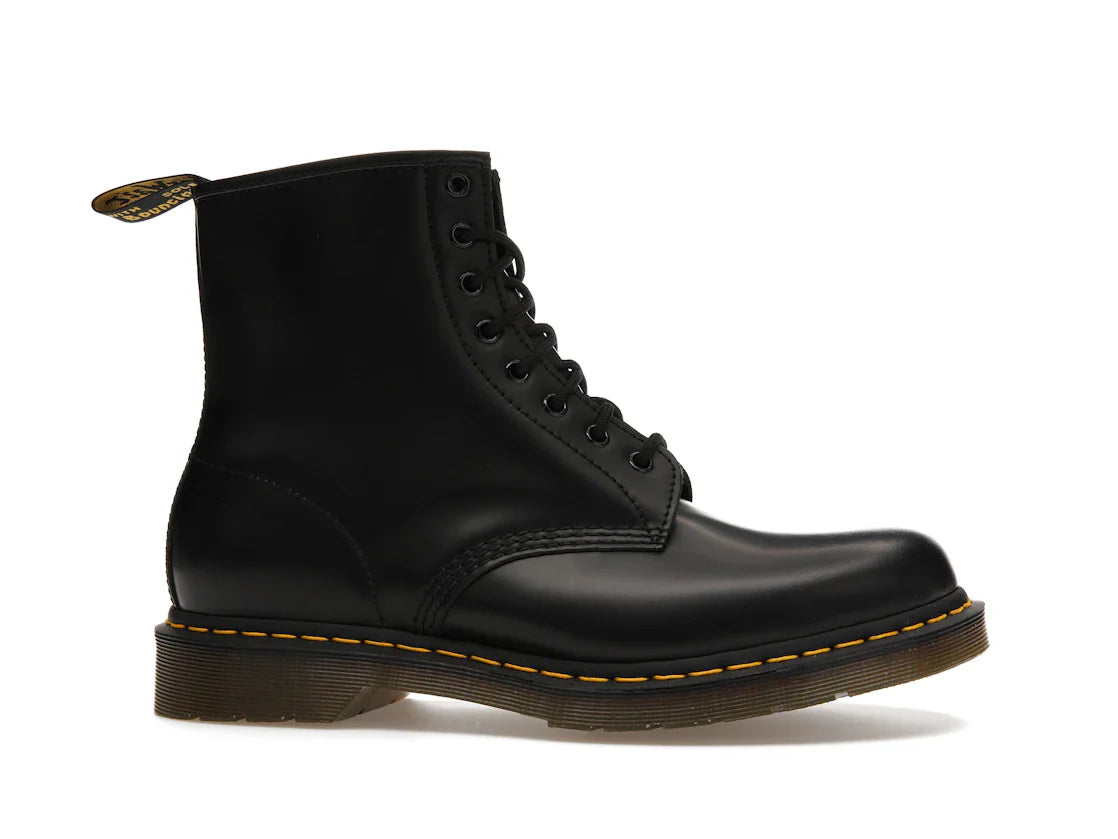 Dr. Martens 1460 Schnürstiefel aus Glattleder, Schwarz